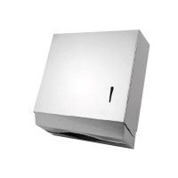 Stainless steel zigzag wipes dispenser Stainless steel zigzag wipes dispenser